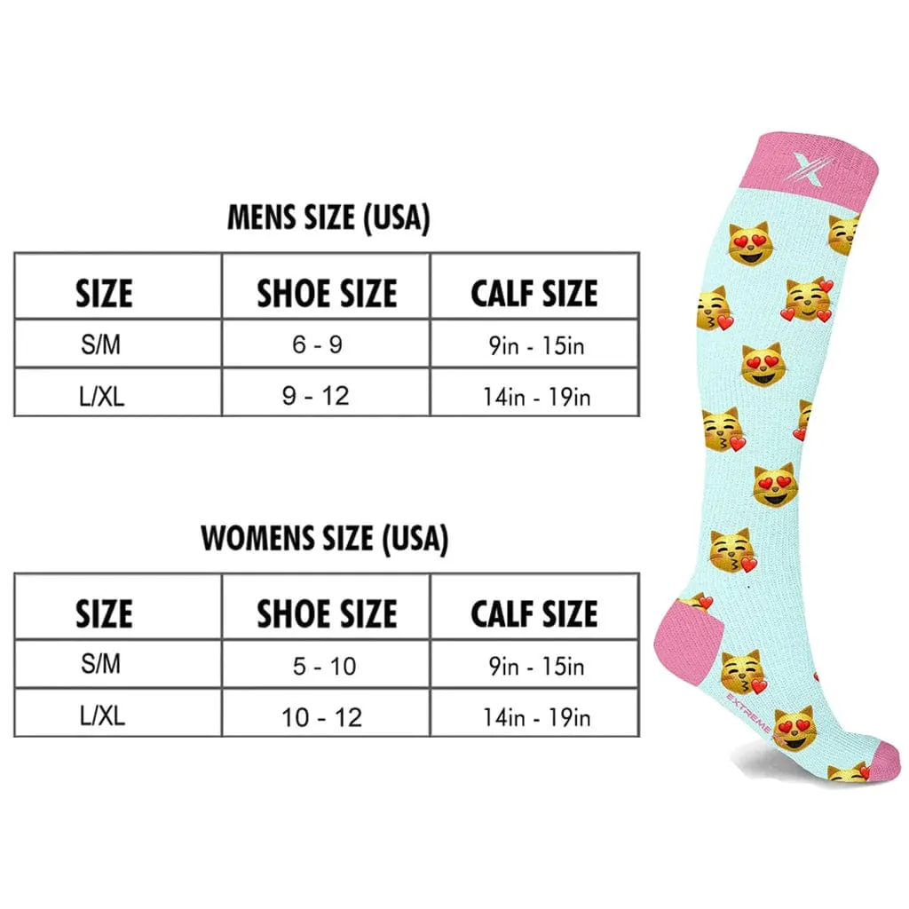 Lovebirds Compression Socks (6-Pairs)