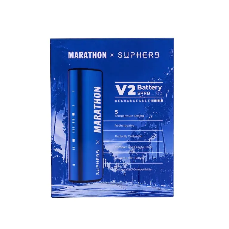 Marathon x SUPHERB V2 Battery - Blue