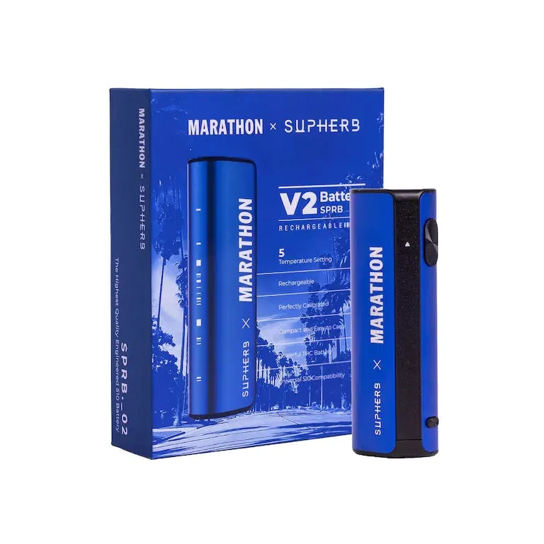 Marathon x SUPHERB V2 Battery - Blue