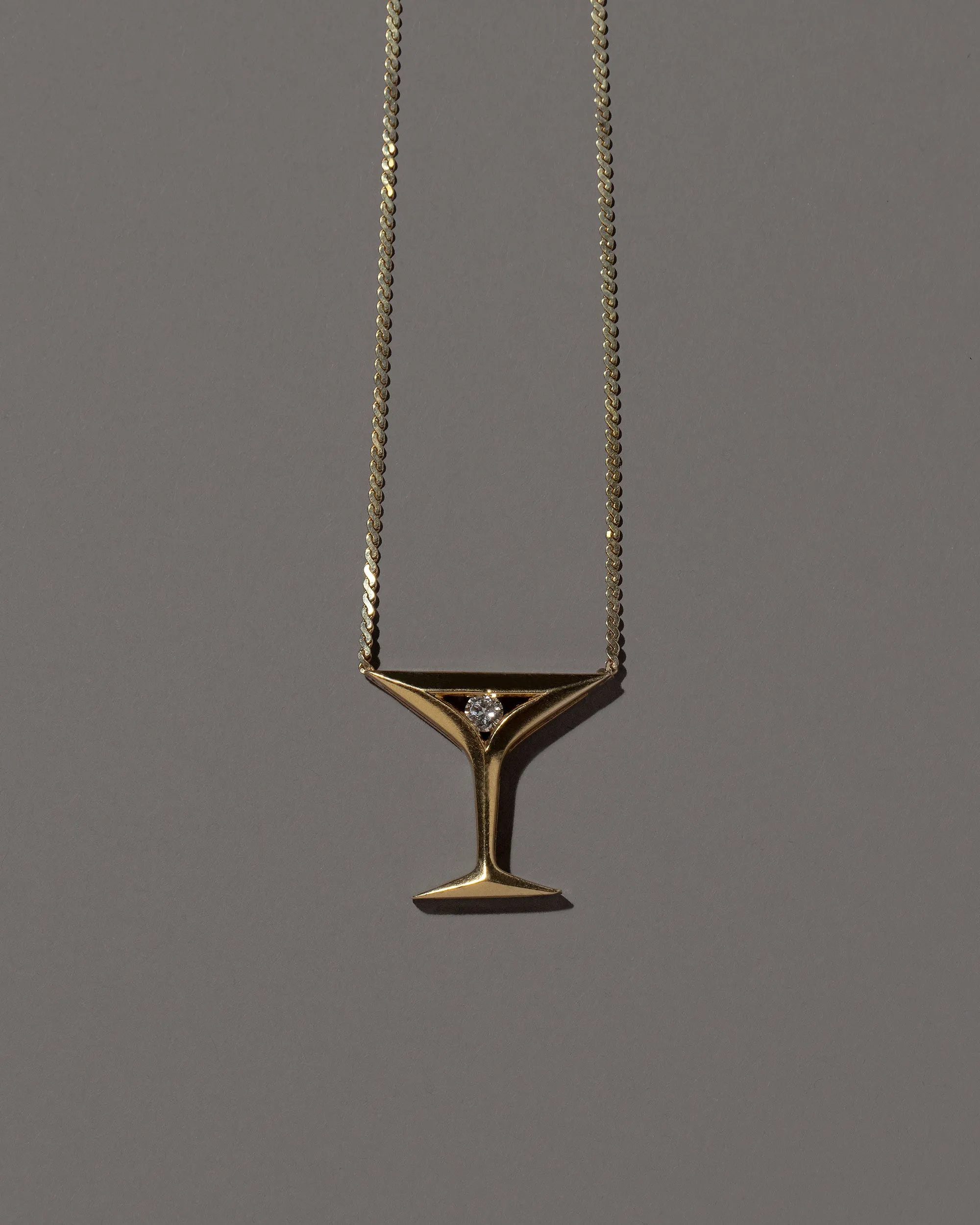 Martini Pendant Necklace