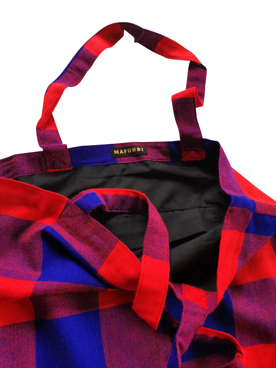 Masai Tote Bag Checked