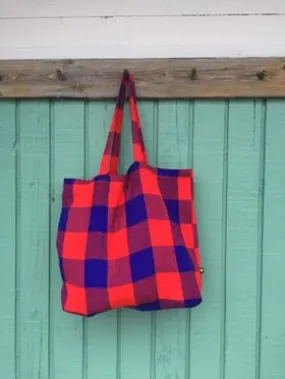 Masai Tote Bag Checked