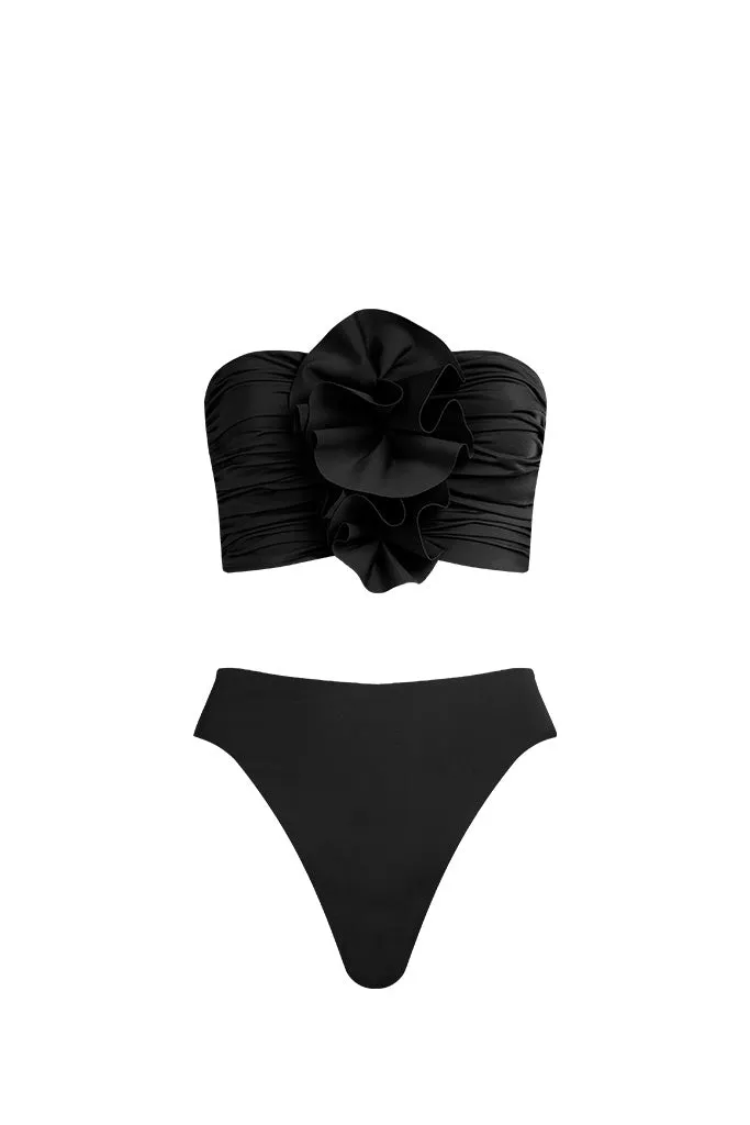 Maygel Coronel - Melao Two Piece - Black