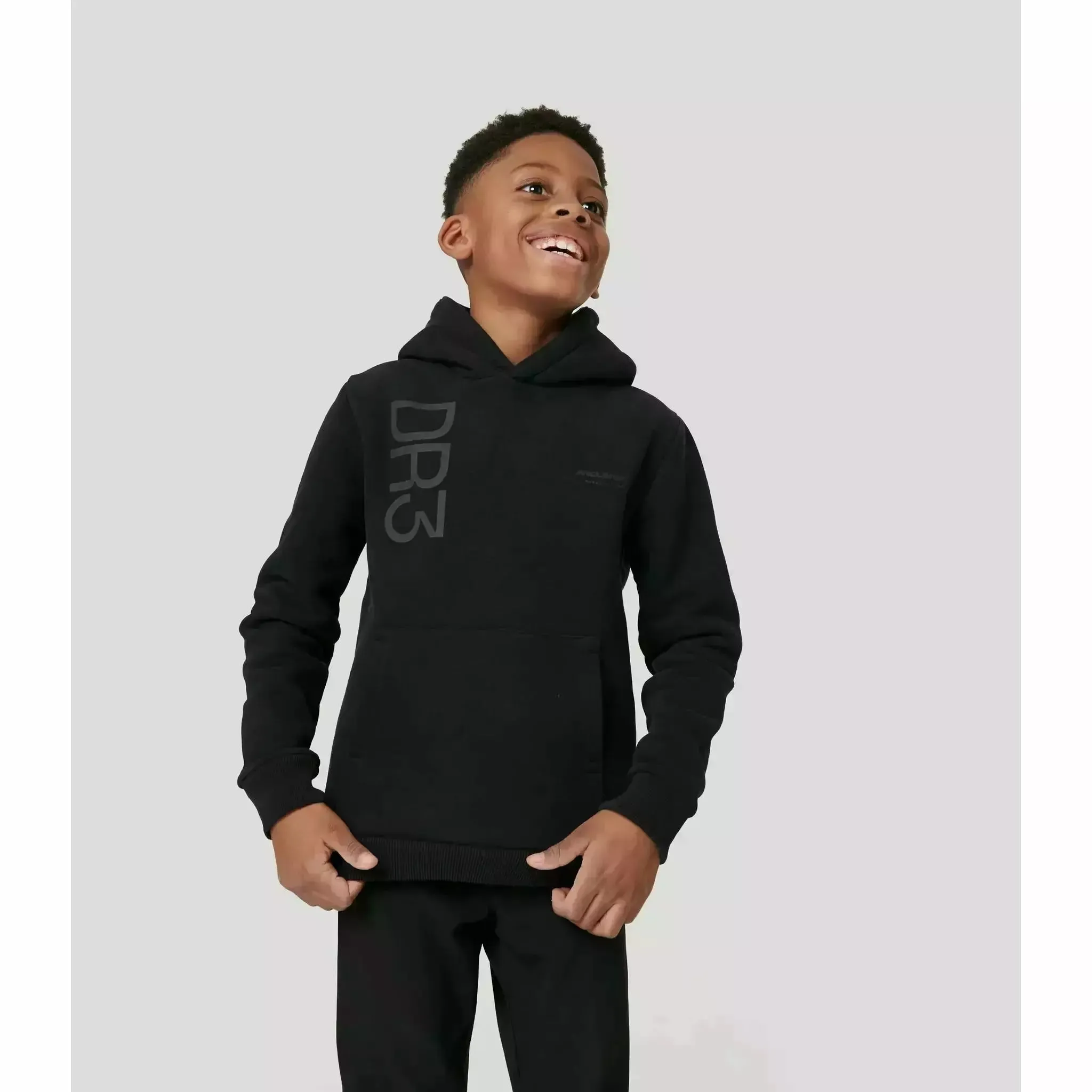 McLaren F1 Kids Daniel Ricciardo Core Hoodie- Youth Black