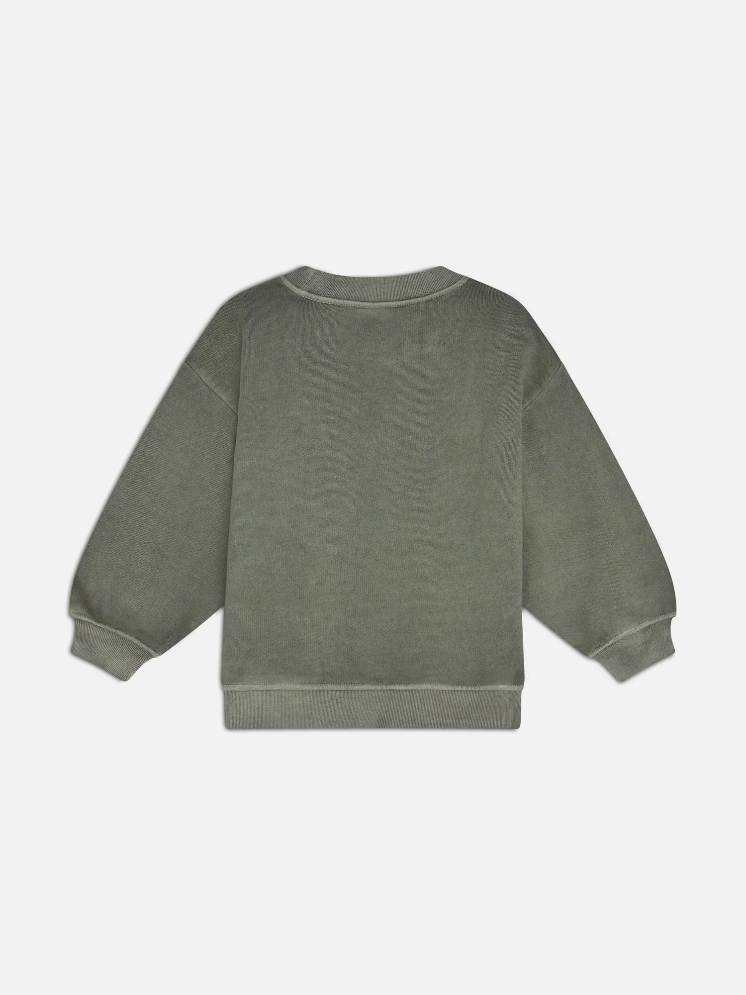 Mini Organic Fleece Crew Neck Sweatshirt