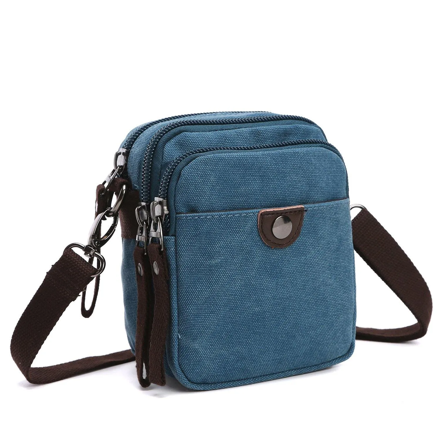 Mini Vintage Unisex Canvas Messenger Bag