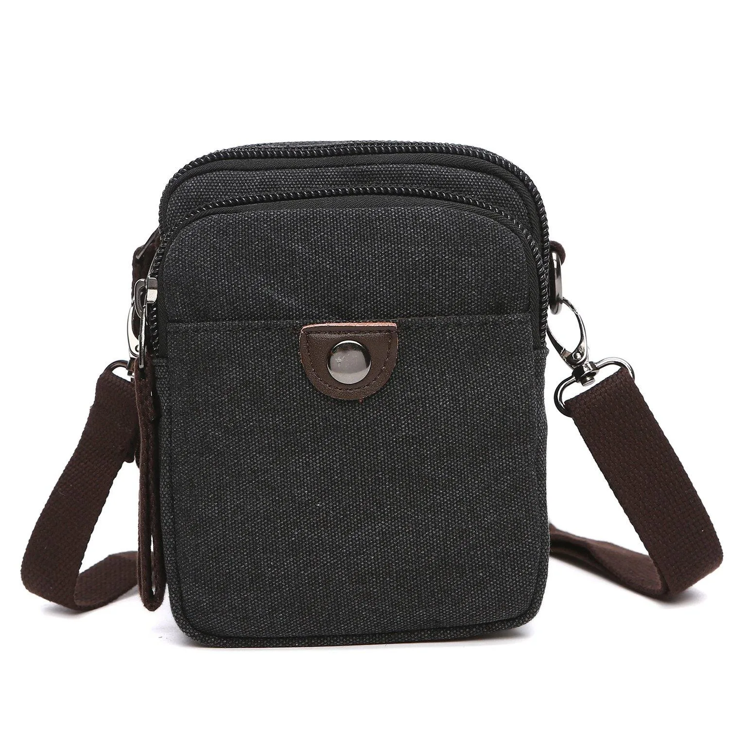 Mini Vintage Unisex Canvas Messenger Bag