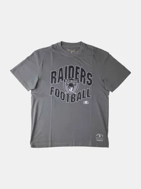 Mitchell & Ness LA Raiders Wave Arch Tee - Black