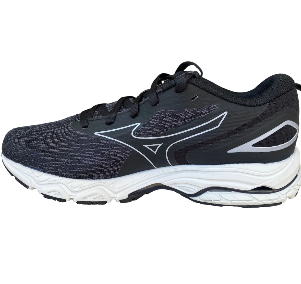 Mizuno women's running shoe Wave Prodigy 5 J1GD231022 black-pearl blue