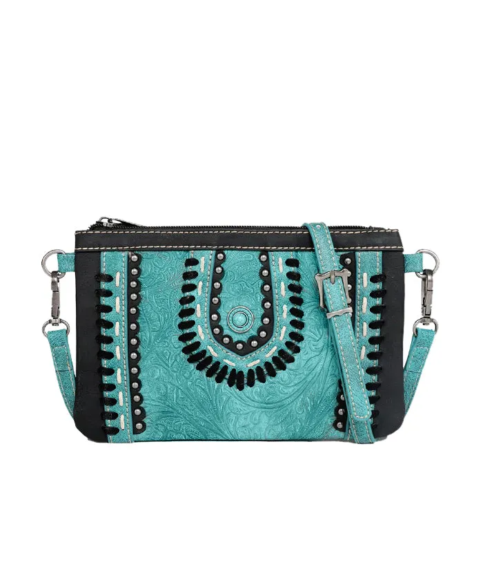 Montana West Tooled Whipstitch Crossbody