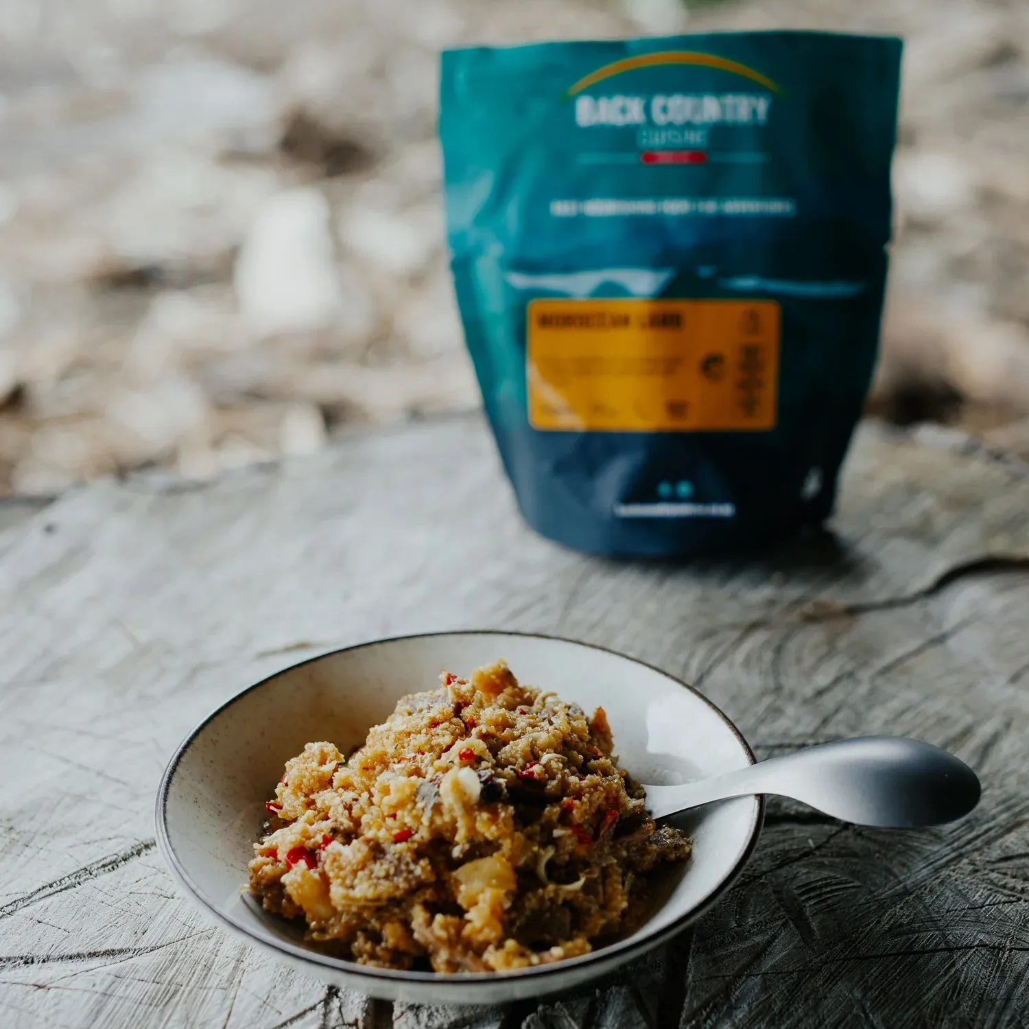 Moroccan Lamb Freeze Dried Meal - Small Serve