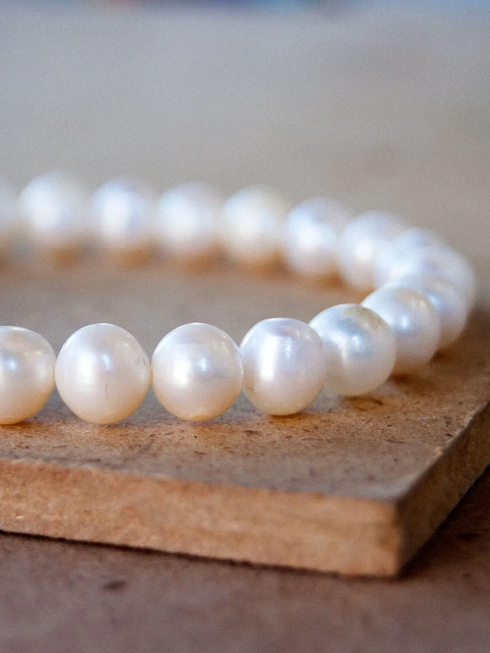 Mother of Pearl Mala Bracelet