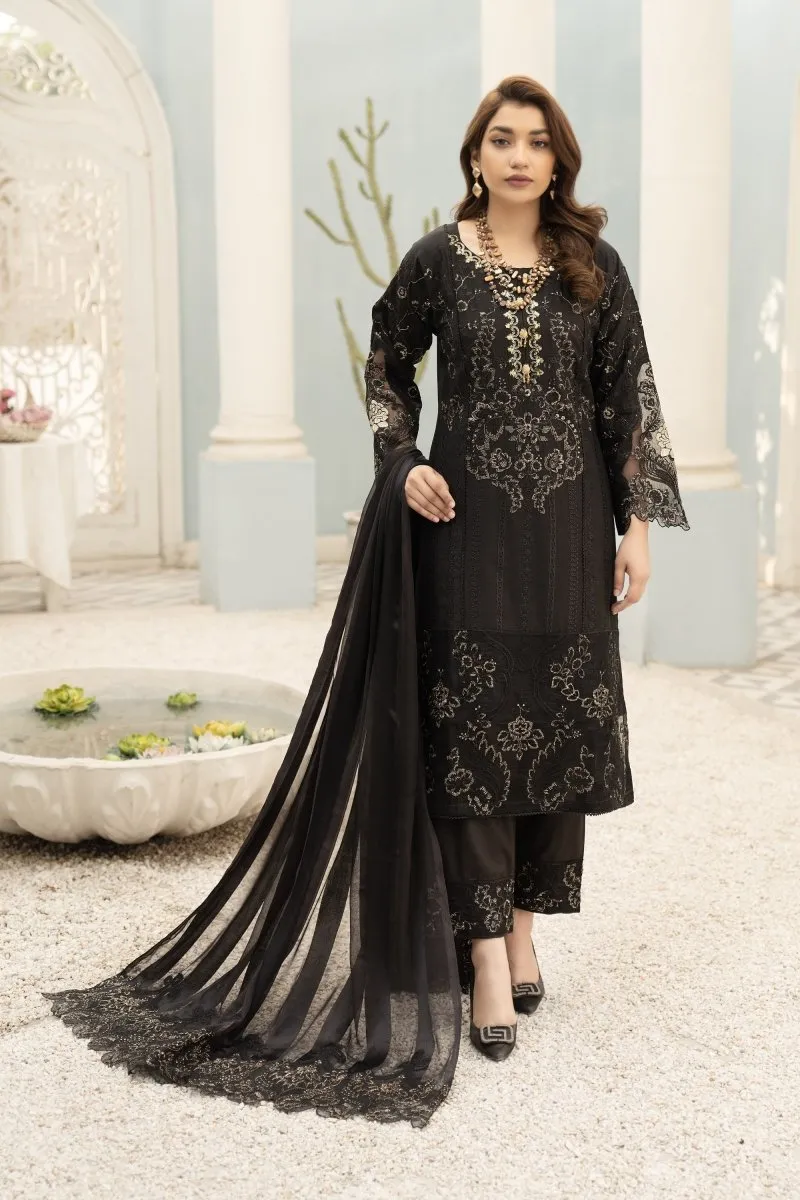 Munira Embroidered Viscose Pakistani Suit MUN548