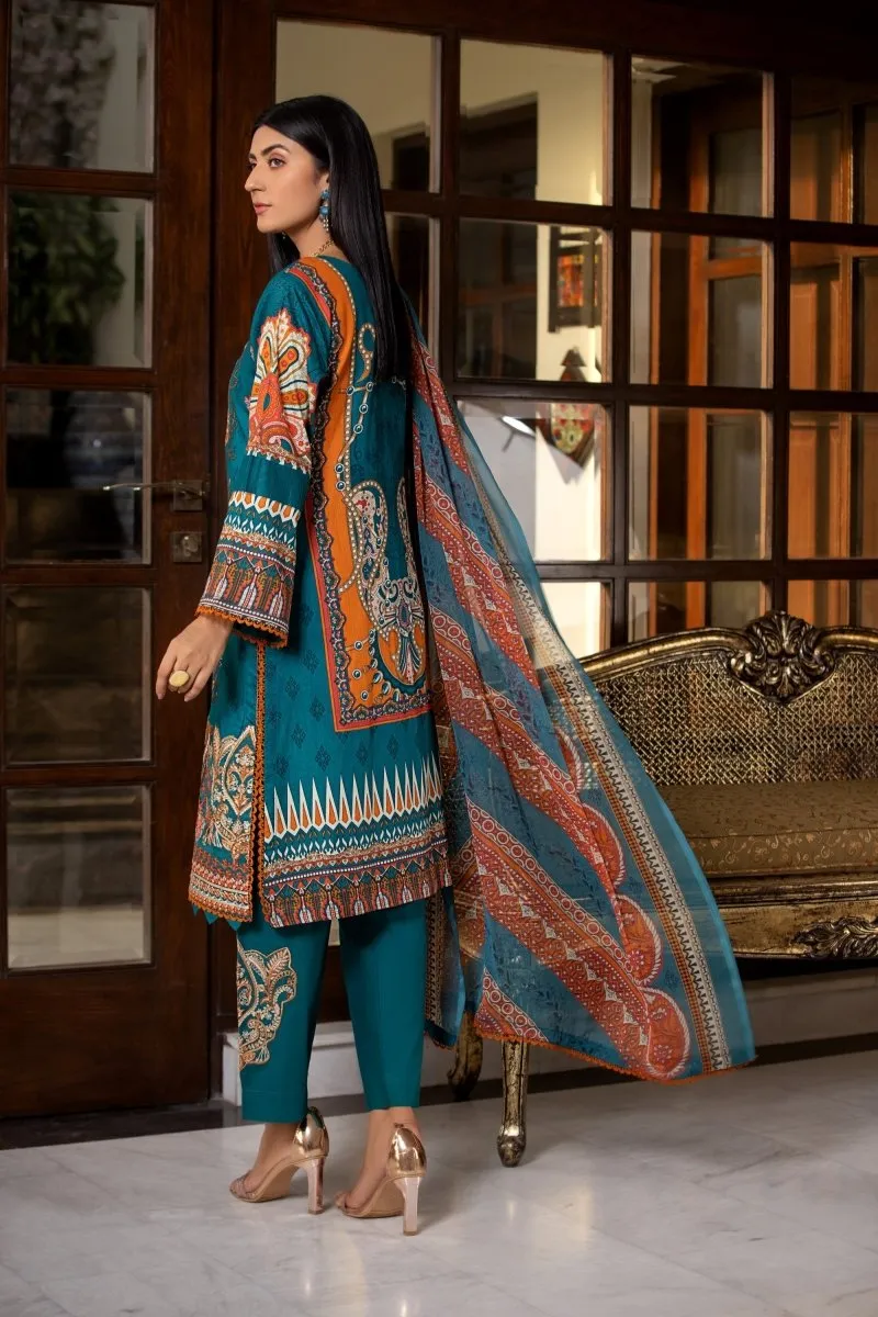 Munira Lawn 3 Piece Suit MUN496