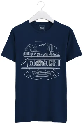 Nummade Kochi Premium Navy Blue Tshirt