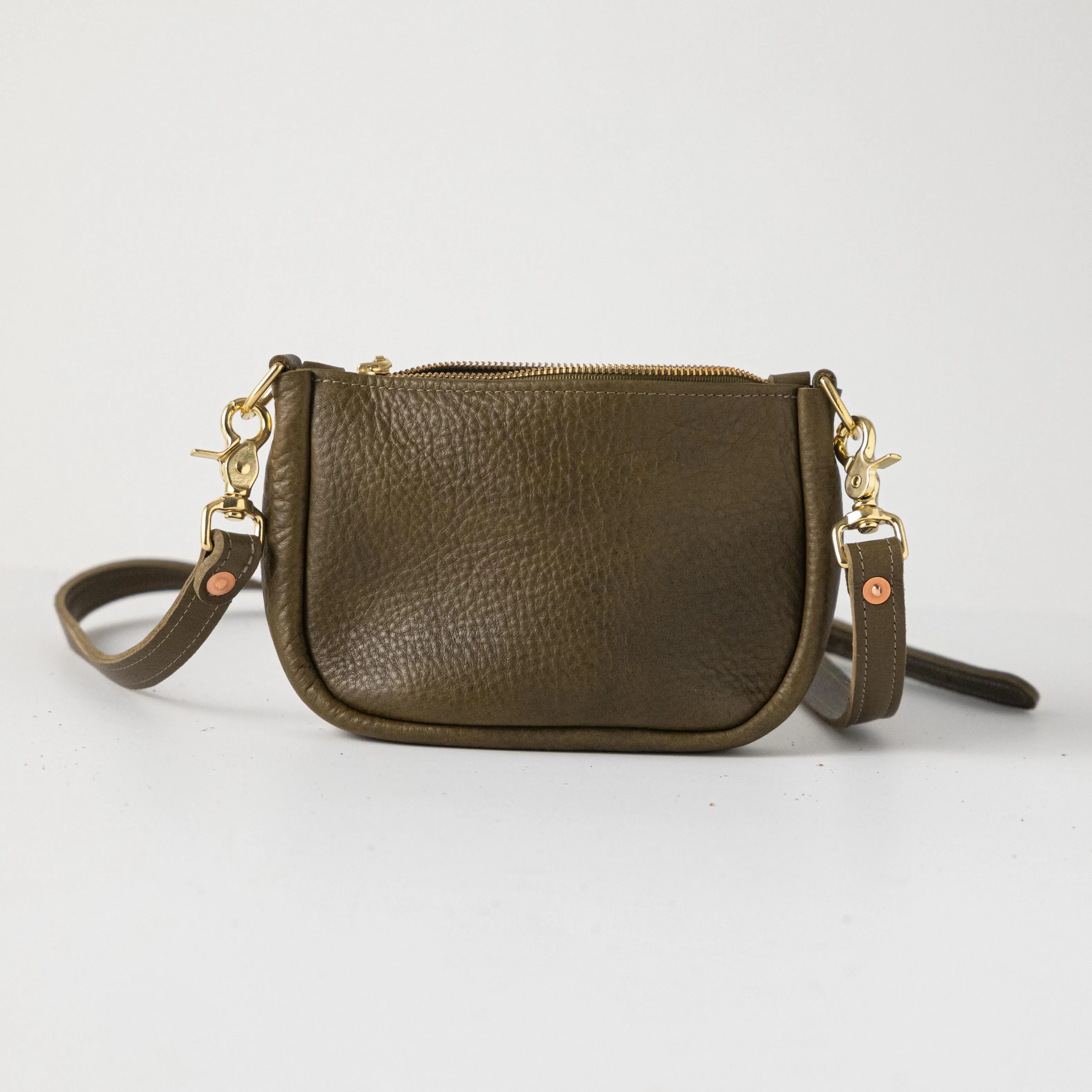 Olive Cypress Mini Crossbody Bag