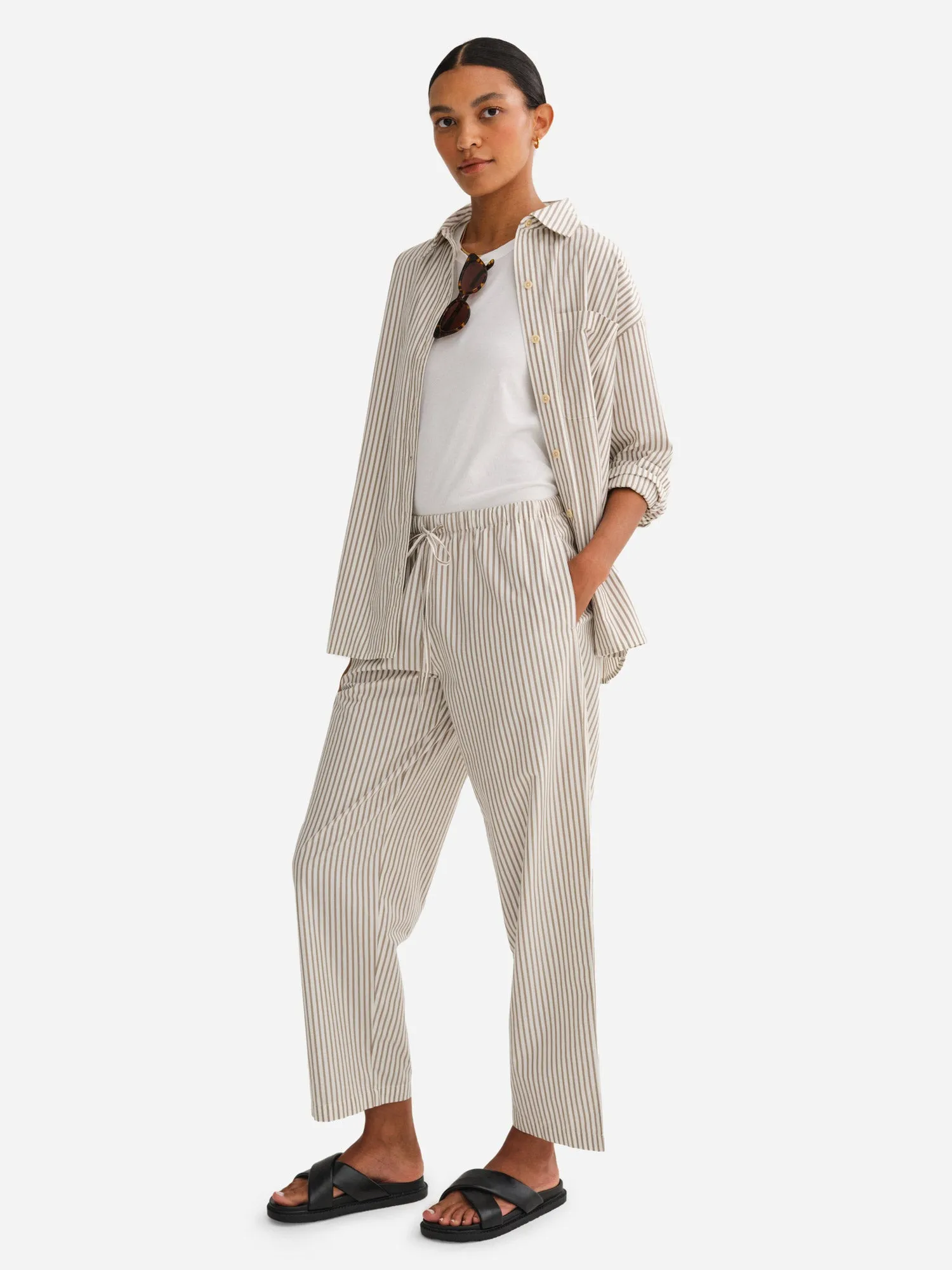 Organic Poplin Pant