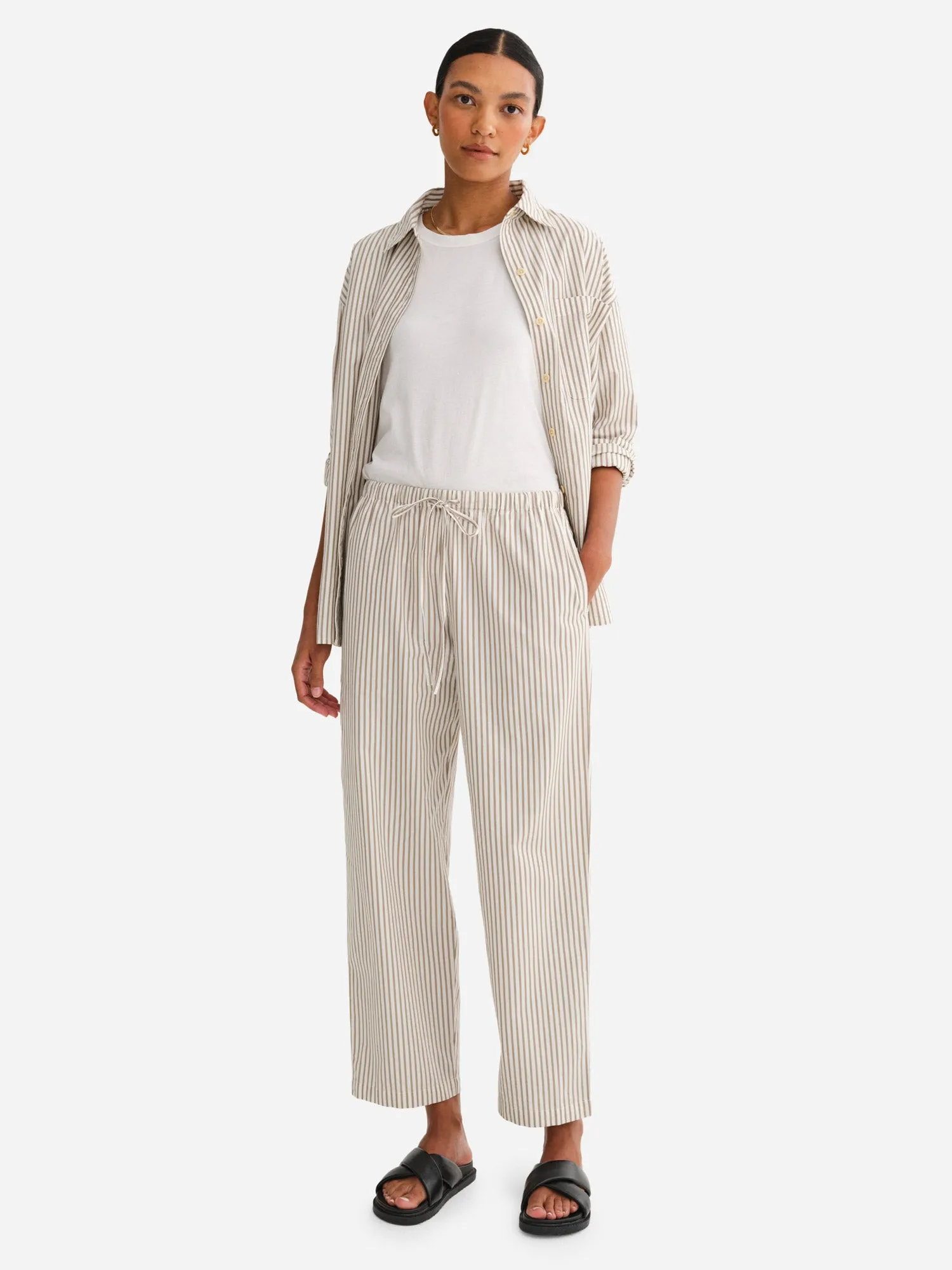 Organic Poplin Pant