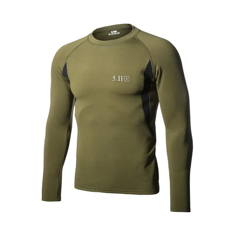 Outdoor Solid Color Winter Sports Thermal Underwear Set