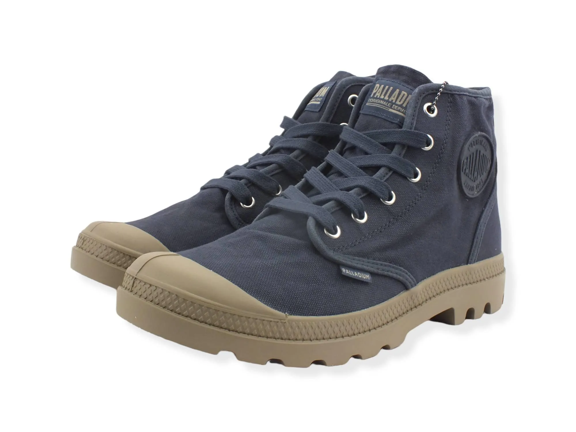 PALLADIUM Pampa Hi Anfibio Uomo Ombre Blue Dune 02352-461