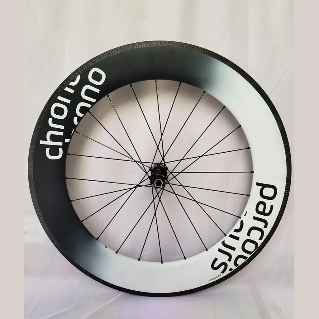 Parcours Chrono Carbon Wheelset, 77/86mm, Rim Brake - Custom Graphic