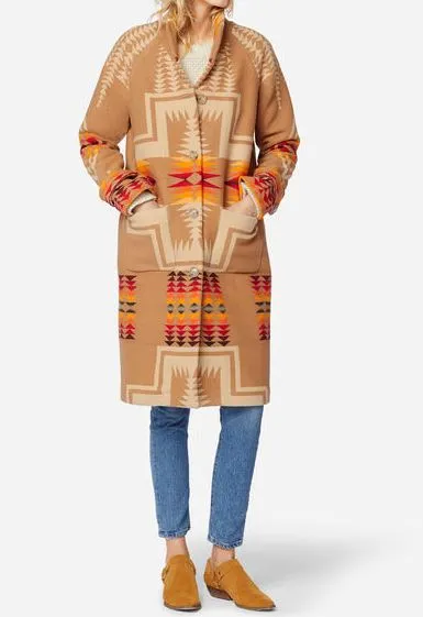 Pendleton® Long coat, Harding Khaki