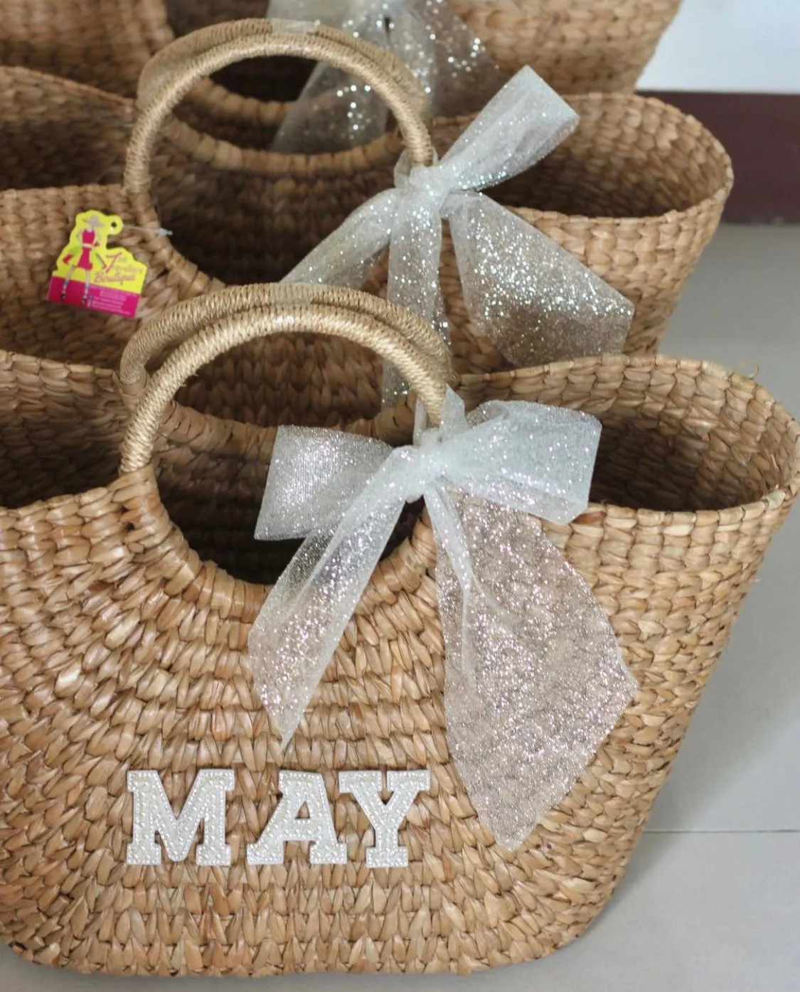 Personalized Woven Basket