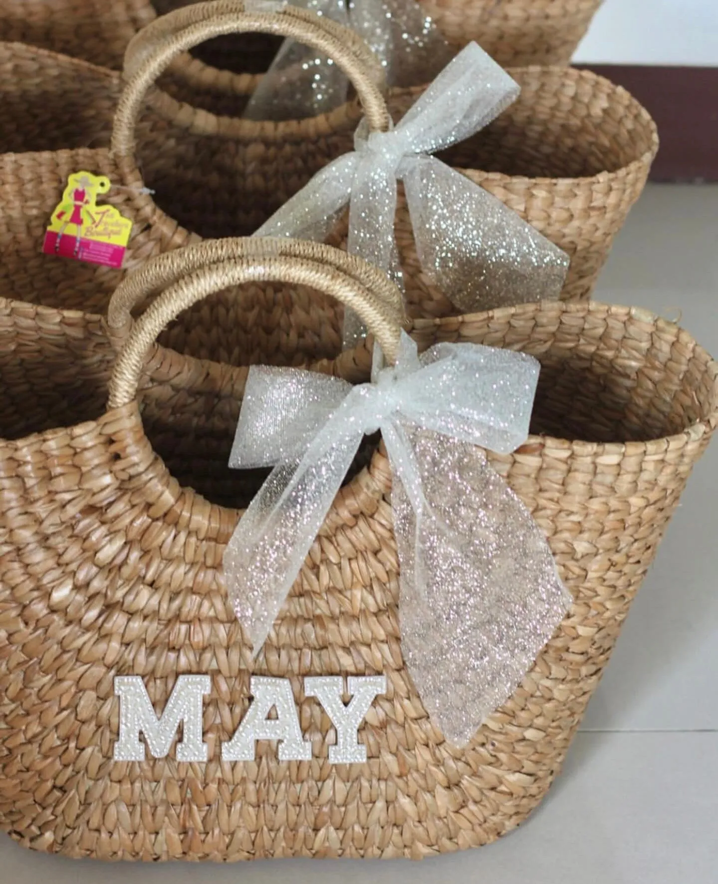 Personalized Woven Basket