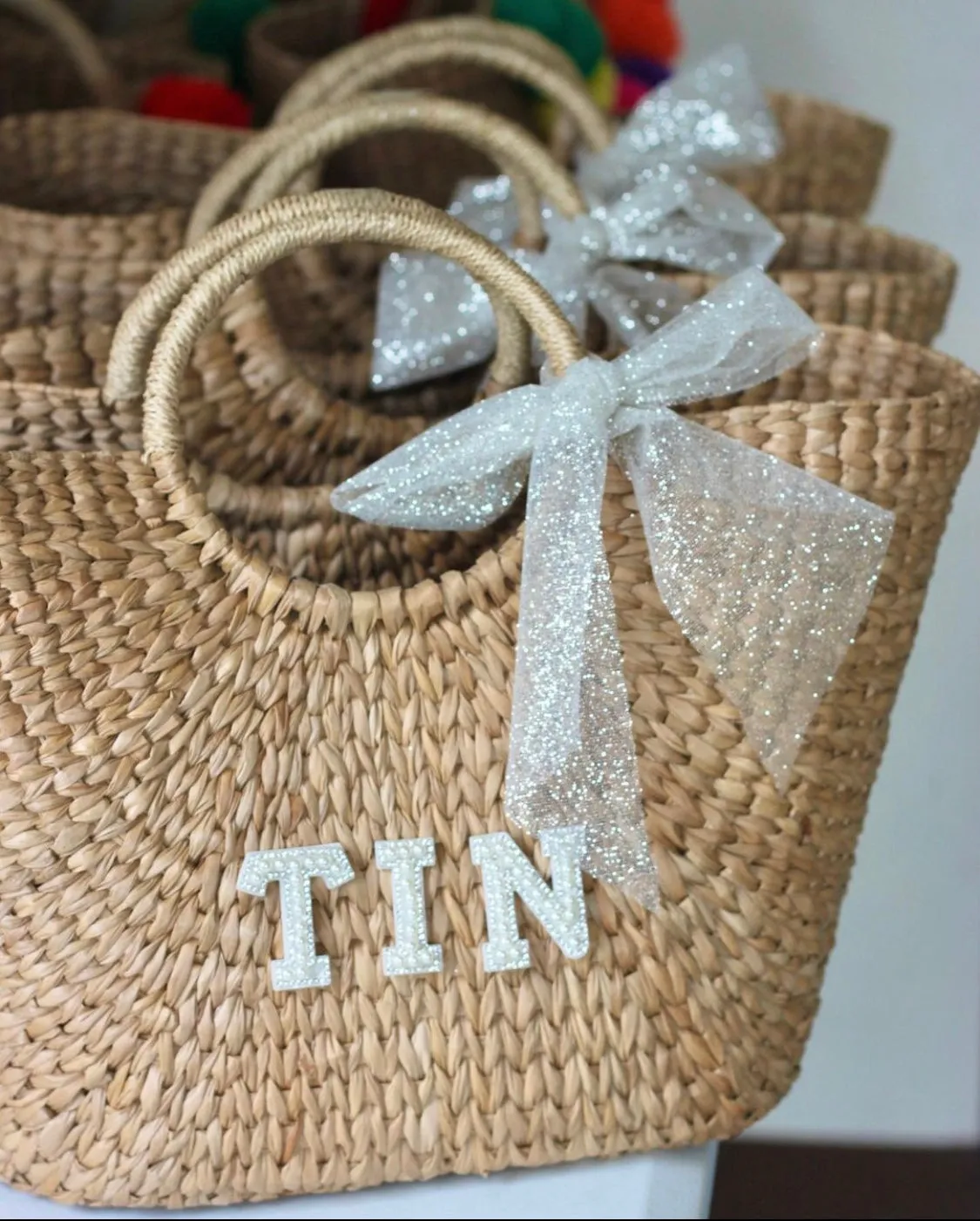 Personalized Woven Basket