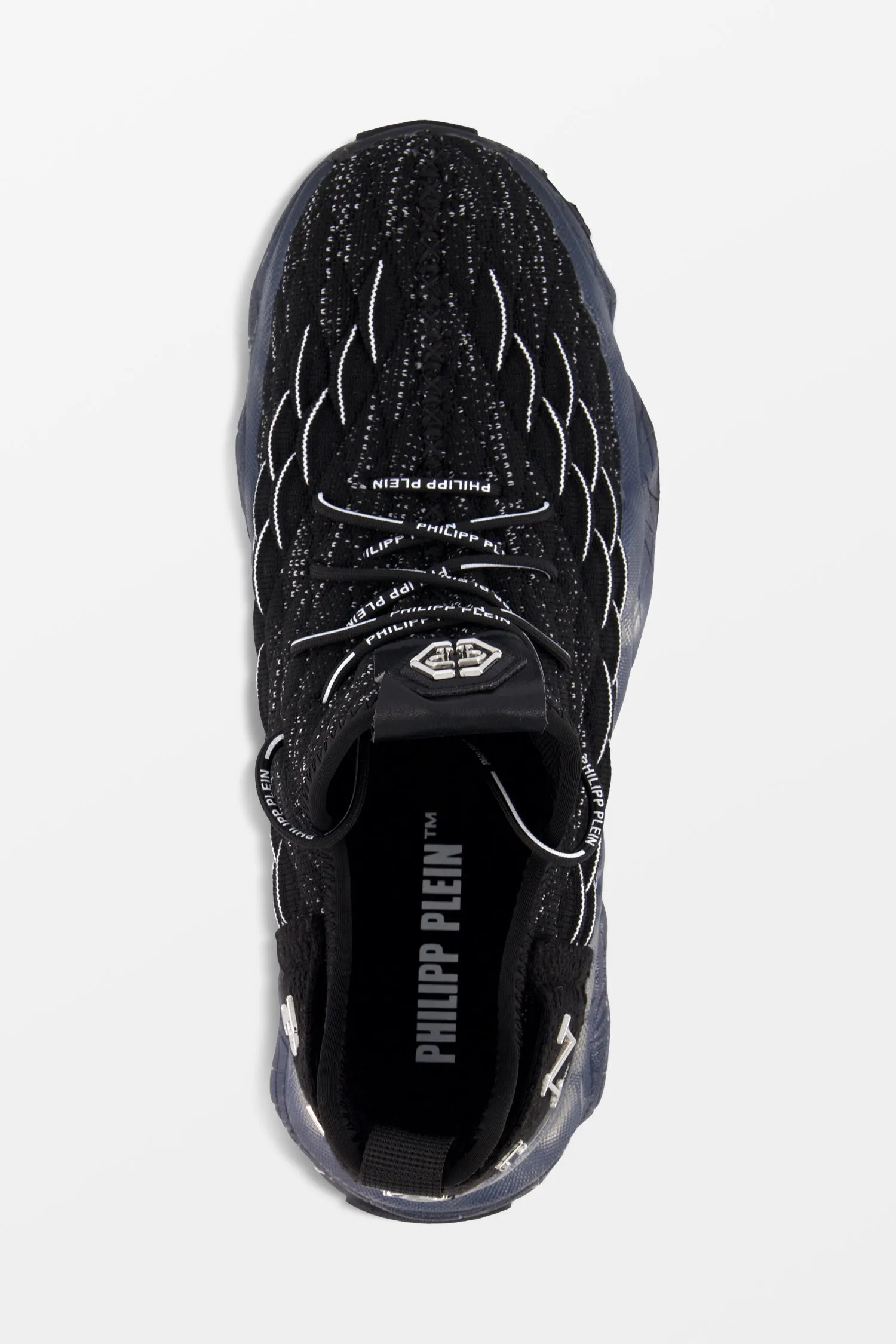 Philipp Plein Black HYPER $HOCK Sneakers