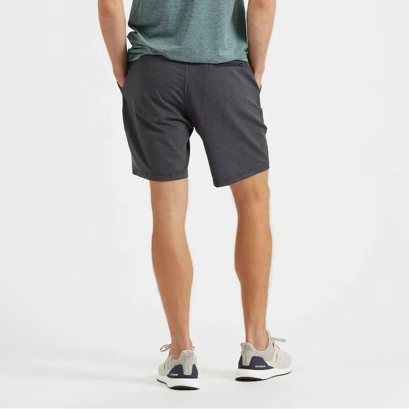 Ponto Short: Charcoal Heather