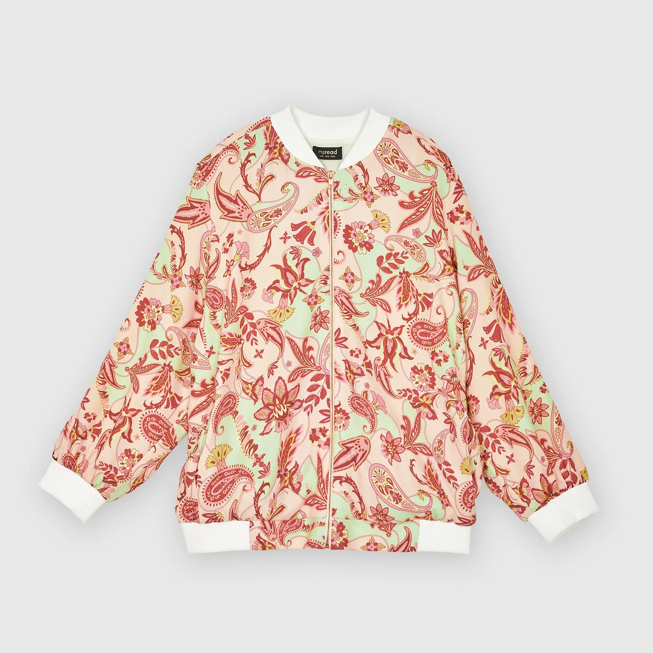 Printed Bomber Jacket