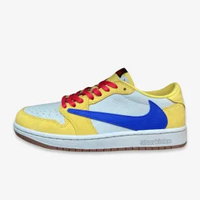 (PS) Air Jordan 1 Low OG x Travis Scott 'Canary / Elkins High School' (2024)