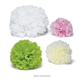 "Celebration Peonies" Tissue Paper Flowers - Medium Candy Apple Green (Pack of 6)