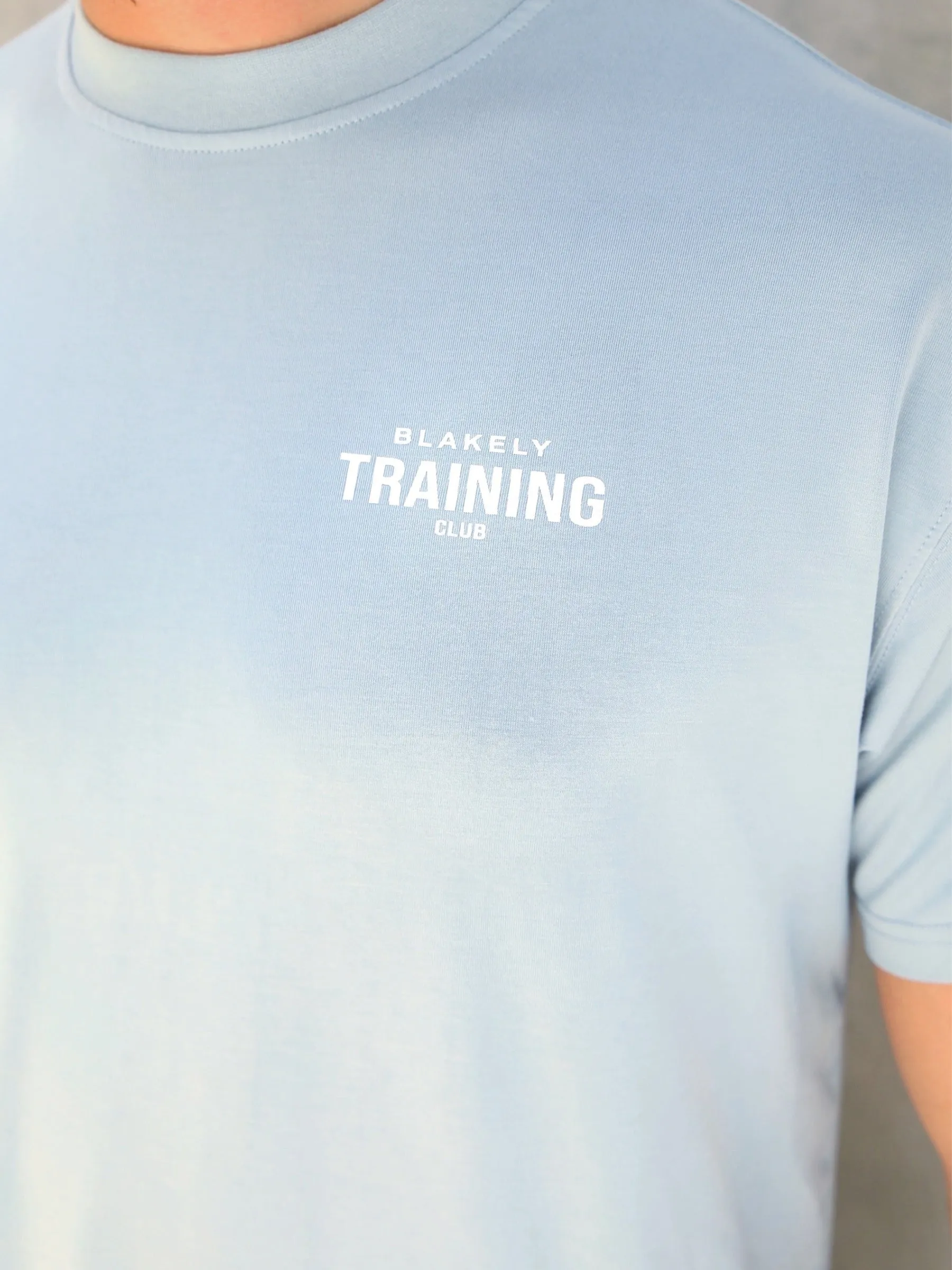 Relaxed Training T-Shirt - Light Blue