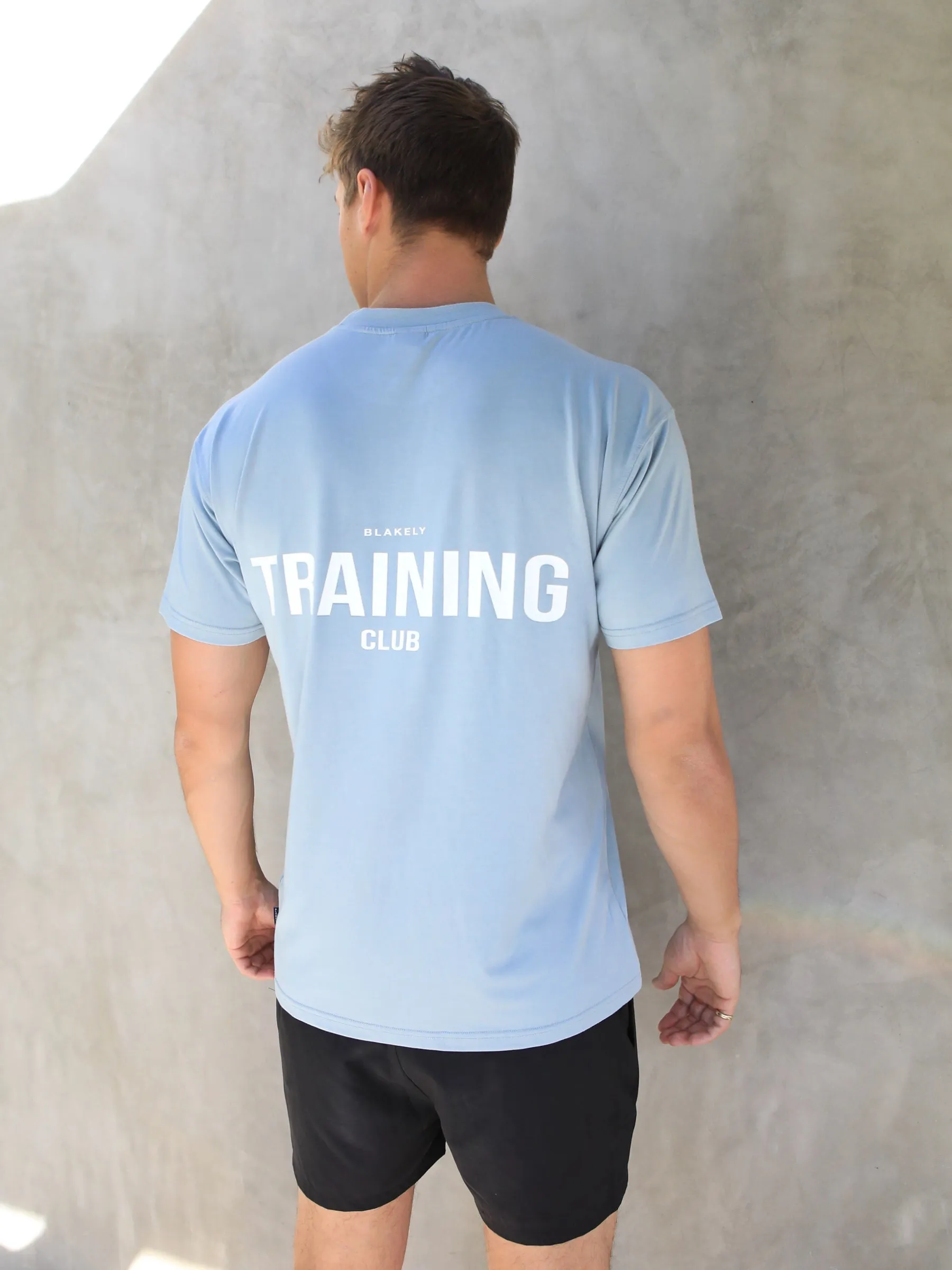 Relaxed Training T-Shirt - Light Blue