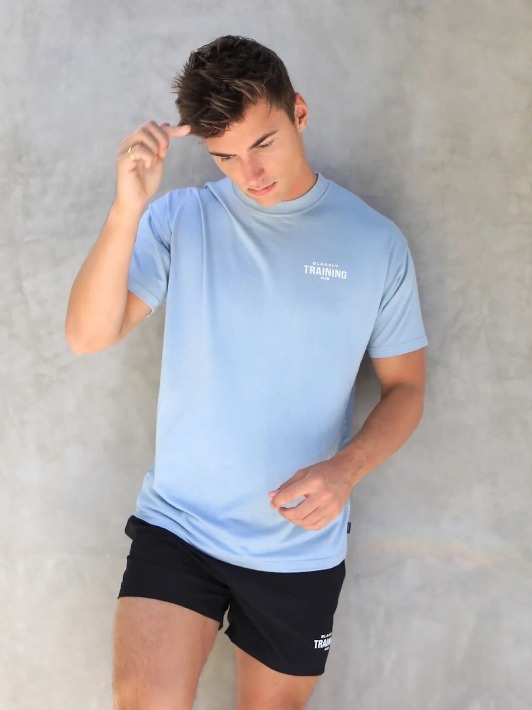 Relaxed Training T-Shirt - Light Blue