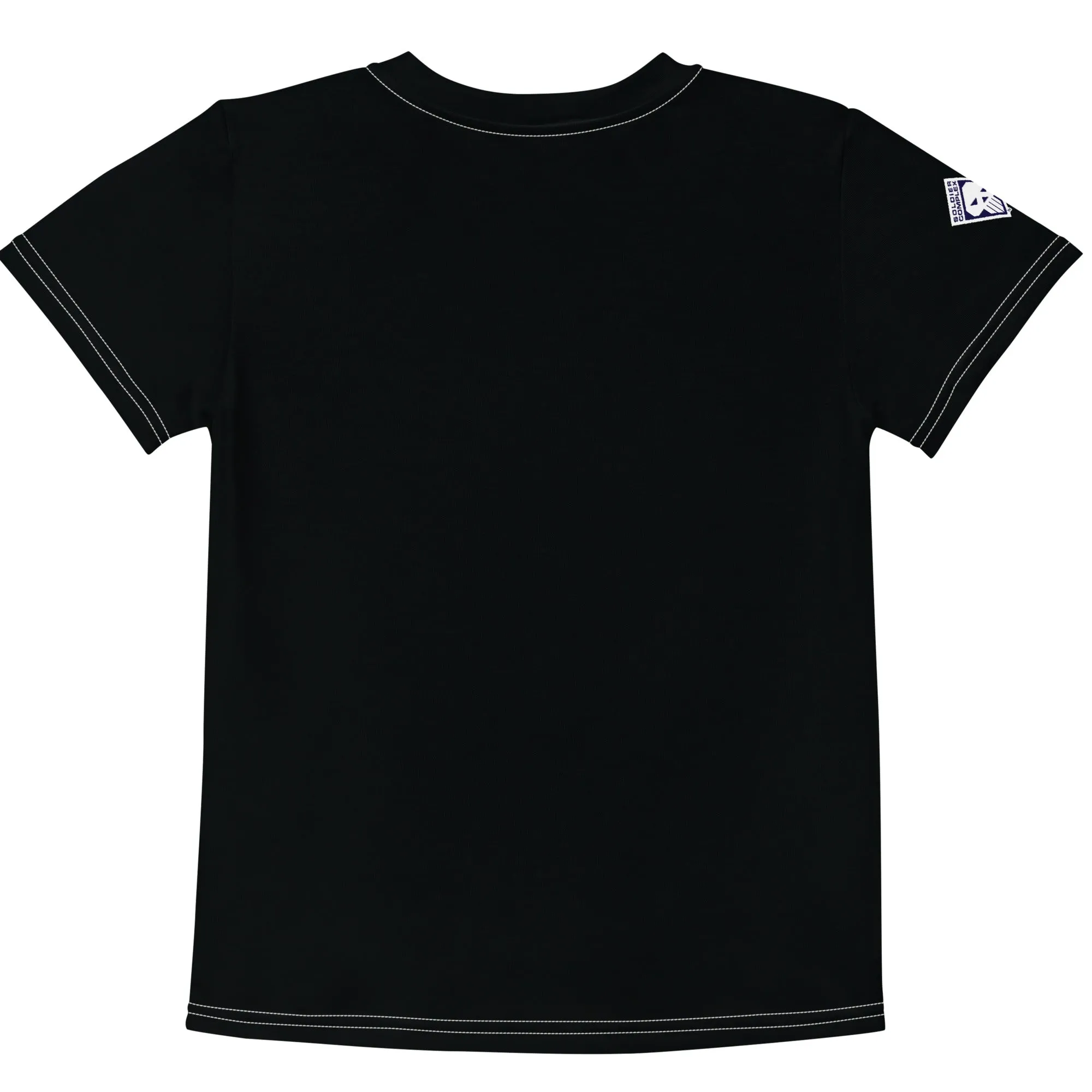 Reliable Comfort: Boy's Short Sleeve Classic Judo Rash Guard - Noir