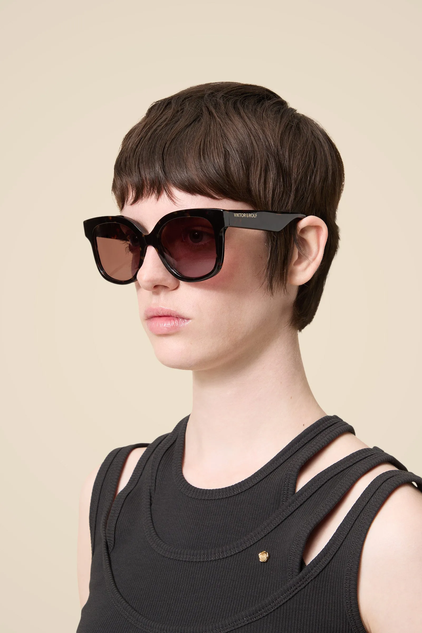 ROUND ACETATE SUNGLASSES