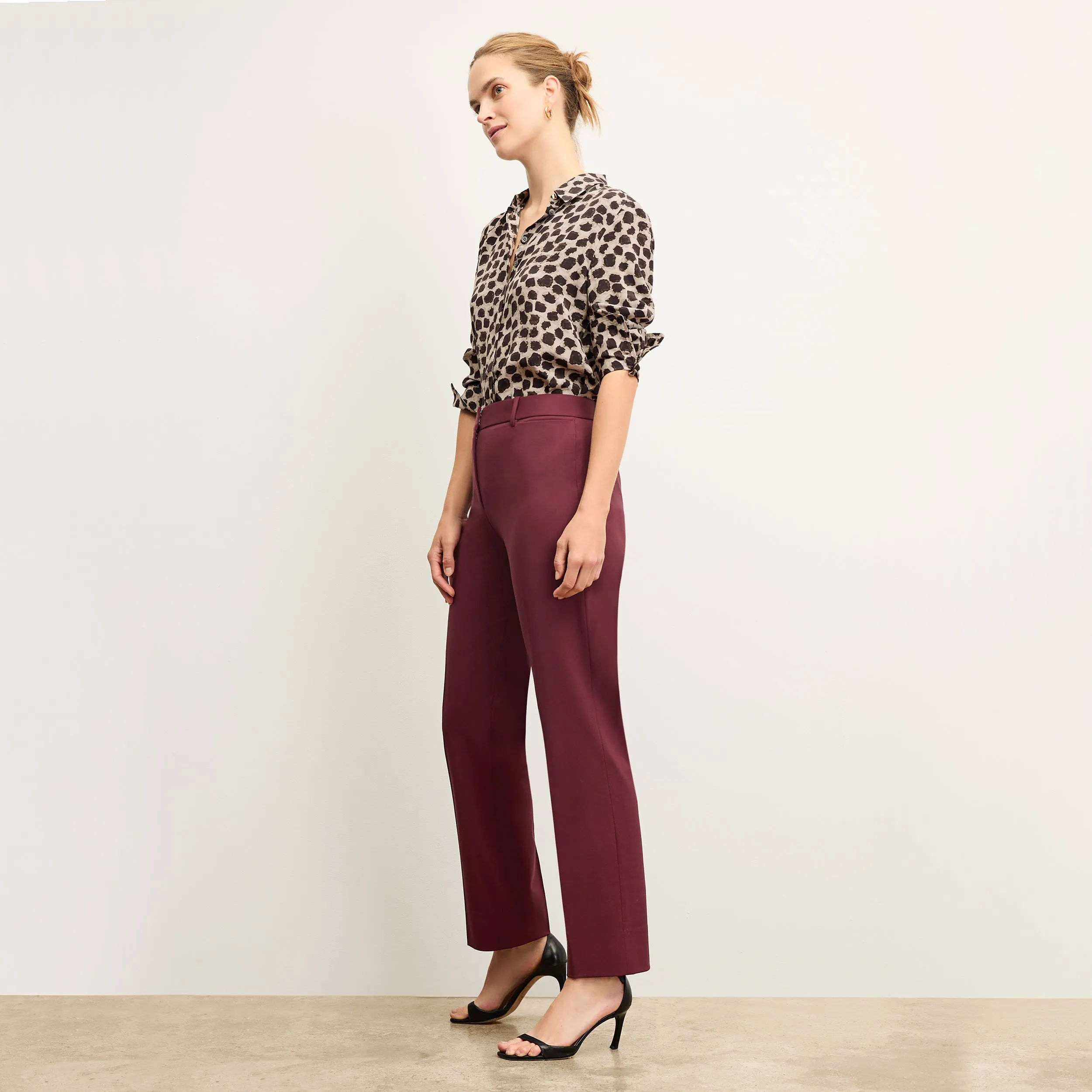 Smith Pant - Washable Wool Twill :: Shiraz