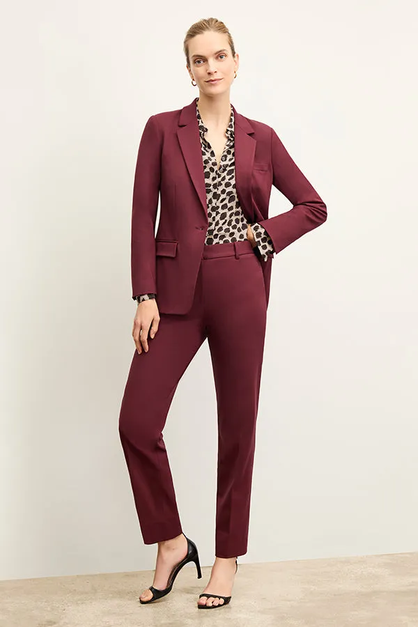 Smith Pant - Washable Wool Twill :: Shiraz