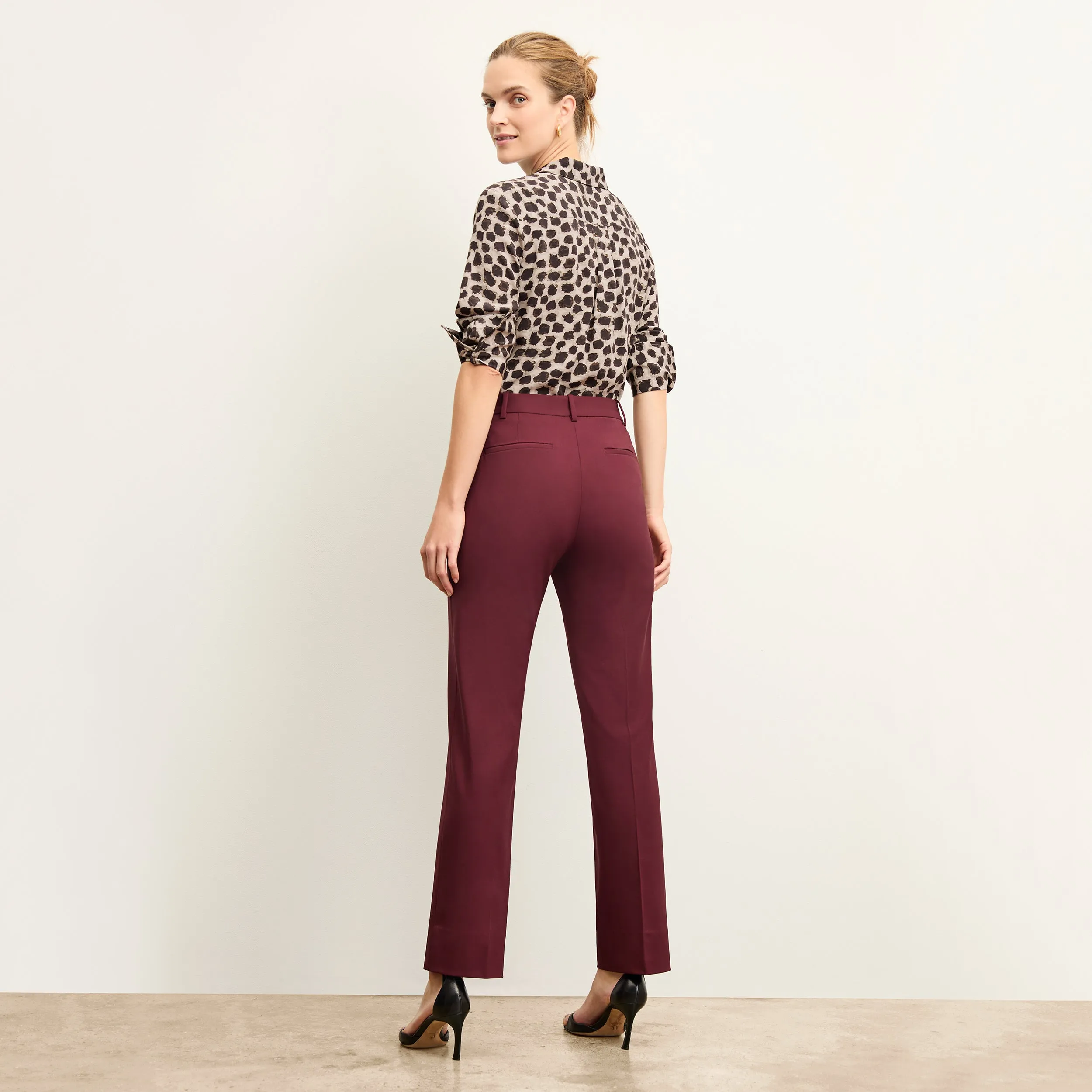 Smith Pant - Washable Wool Twill :: Shiraz