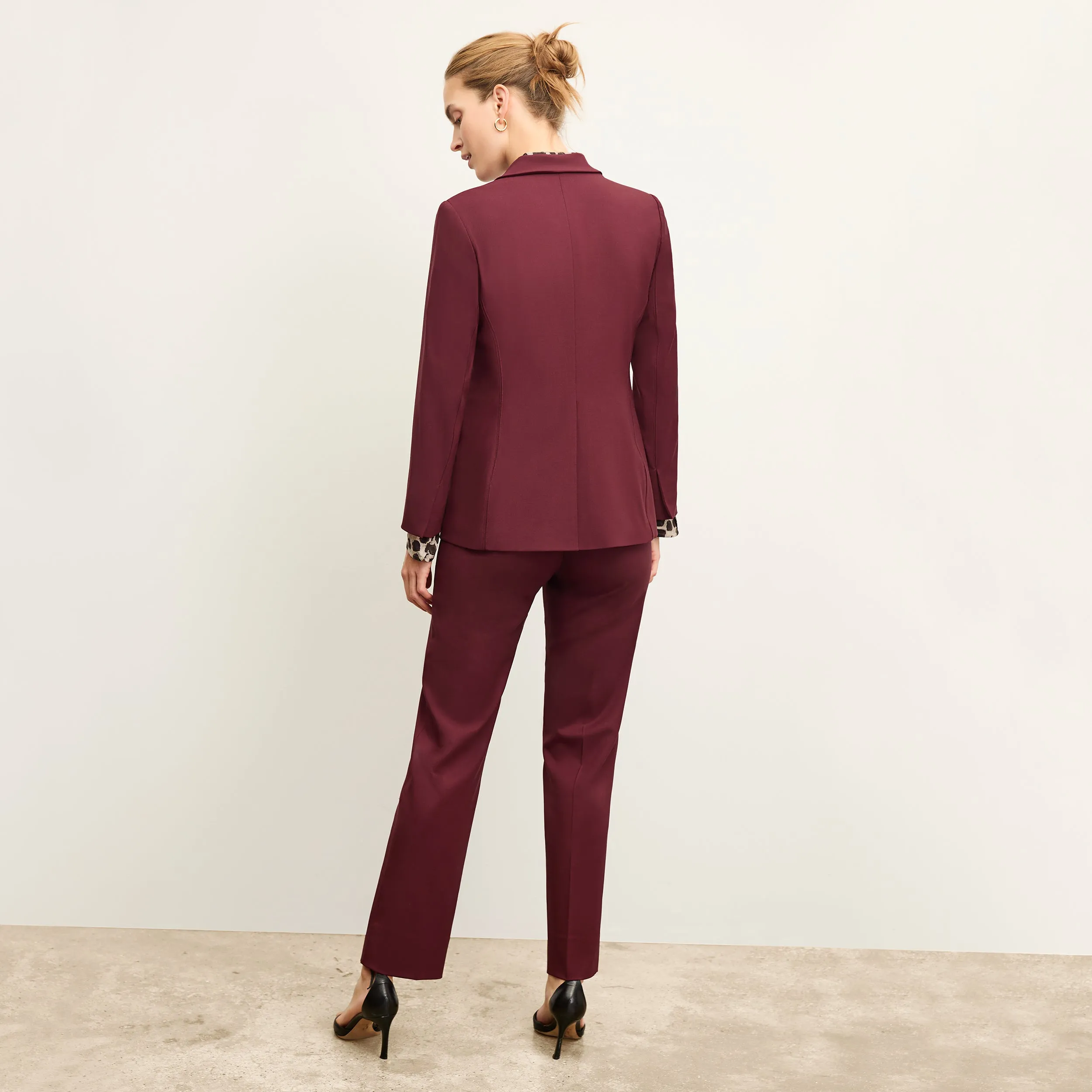 Smith Pant - Washable Wool Twill :: Shiraz