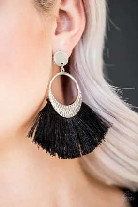 Spartan Spirit Black-Earrings