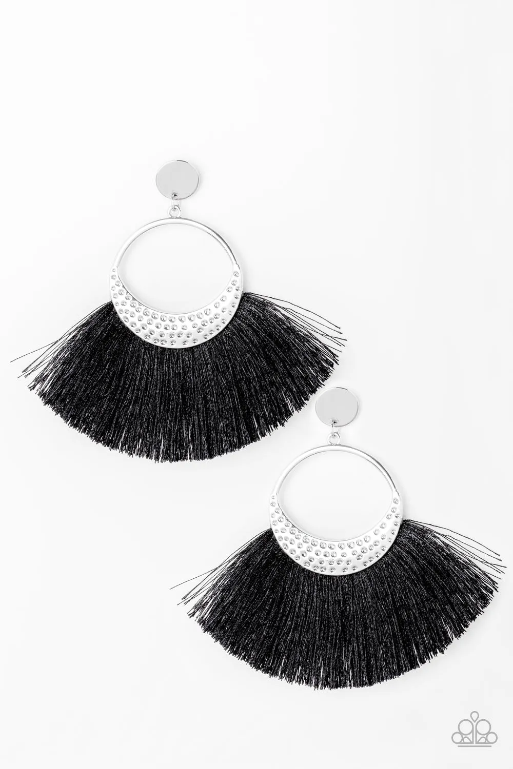 Spartan Spirit Black-Earrings