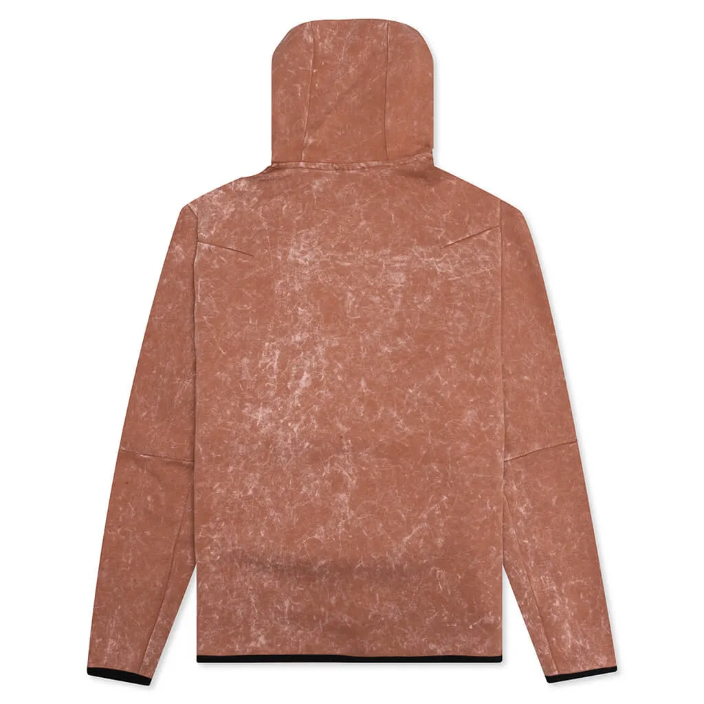 Sportswear Tech Fleece Full-Zip Hoodie - Mineral Clay/Black