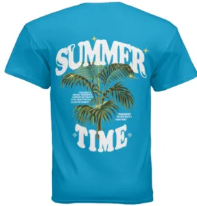 SUMMERTIME T-Shirt Lagoon BLUE