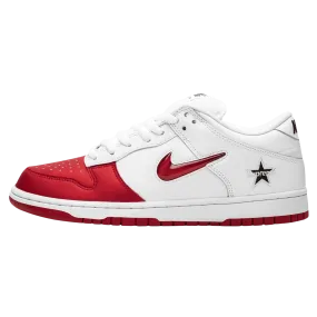 Supreme x Nike SB Dunk Low Red White