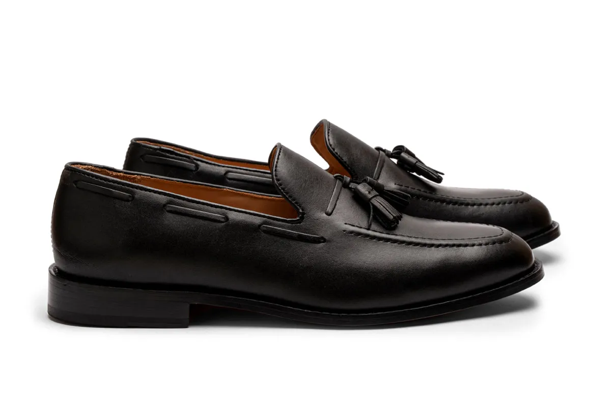 Tassel Loafer With Side Laces