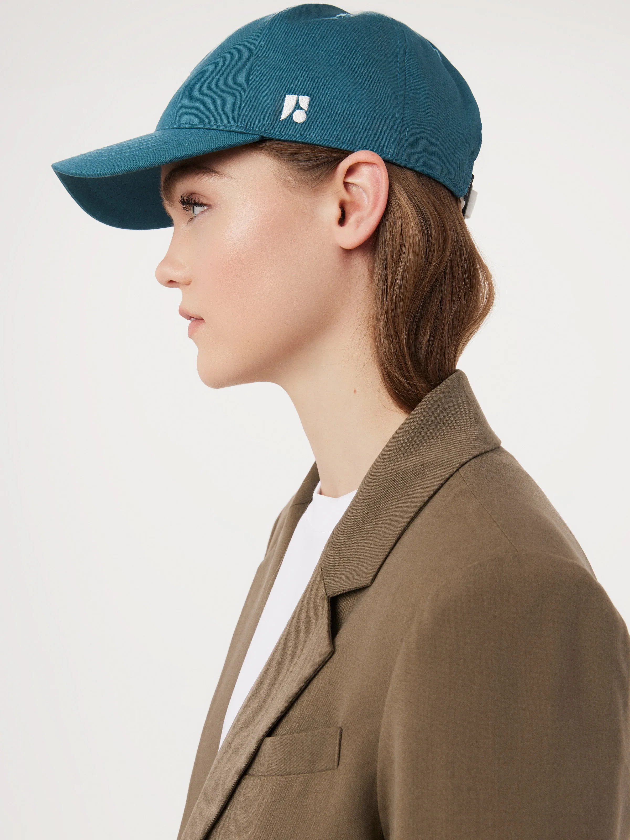 The Dad Cap in Mallard Blue